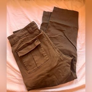 BABATON Army green cargo pants
